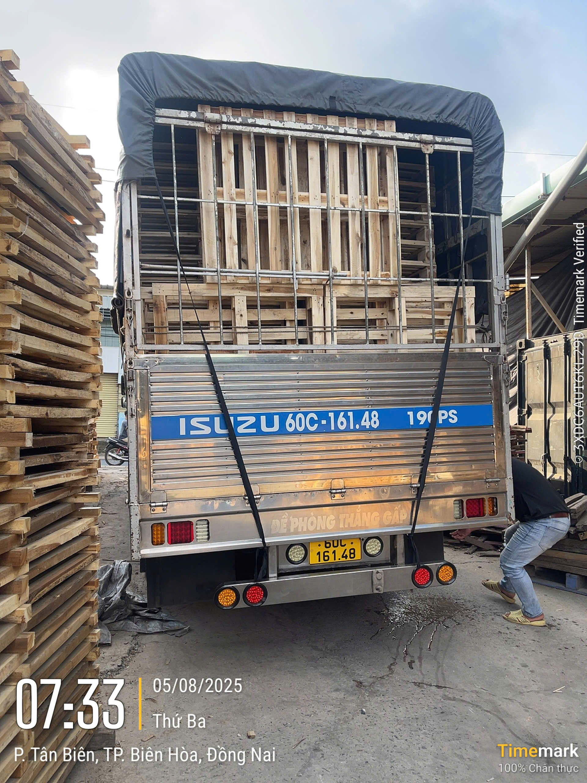 Công trình Pallet Gỗ Kê Hàng Trái Cây